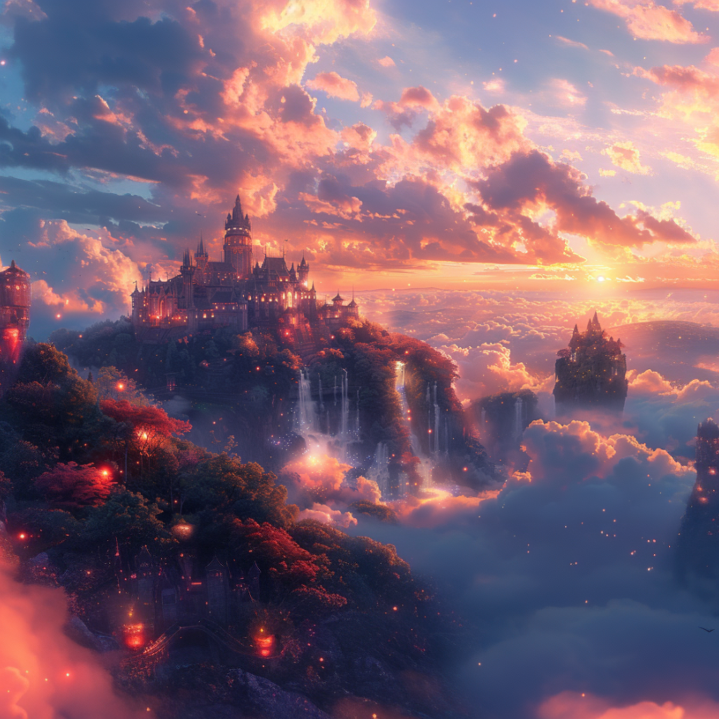 Fantasy Anime Dreamscapes – 10 Enchanted Fairy Tale Wallpapers (Desktop & Phone)