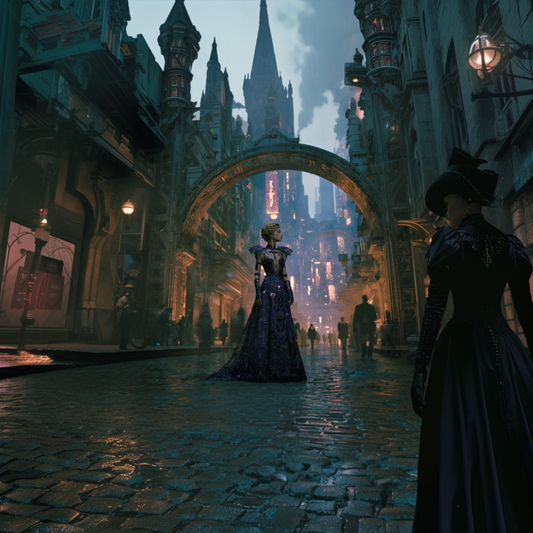 Neon & Needlework:  Gothic Fashion Collection 6-pack