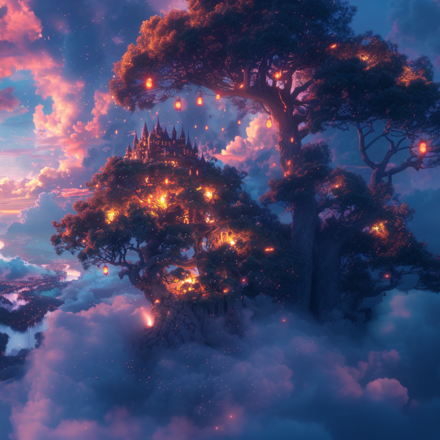 Fantasy Anime Dreamscapes – 10 Enchanted Fairy Tale Wallpapers (Desktop & Phone)