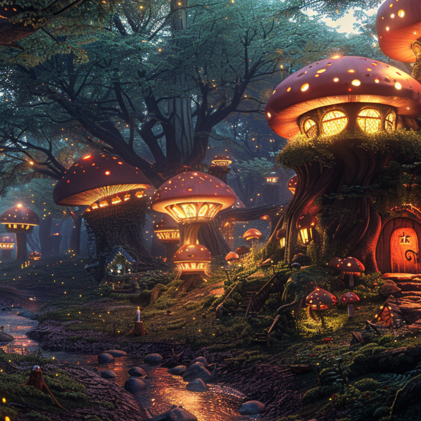 Fantasy Anime Dreamscapes – 10 Enchanted Fairy Tale Wallpapers (Desktop & Phone)