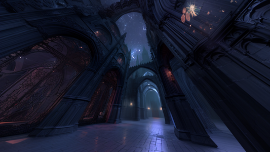 Eternal Spires – Gothic Digital Art