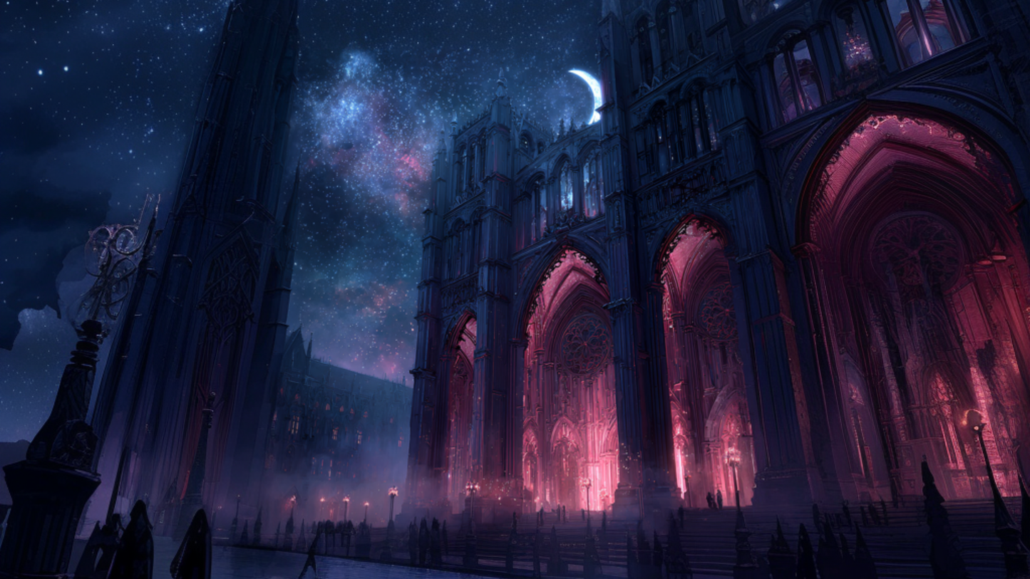 Eternal Spires – Gothic Digital Art