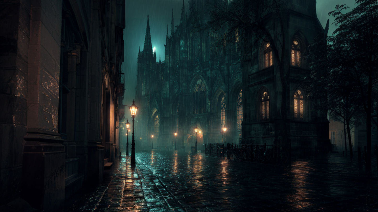 Eternal Spires – Gothic Digital Art