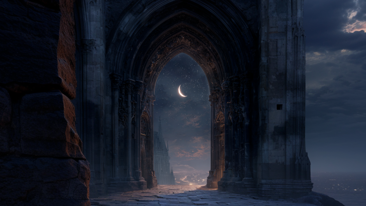 Eternal Spires – Gothic Digital Art