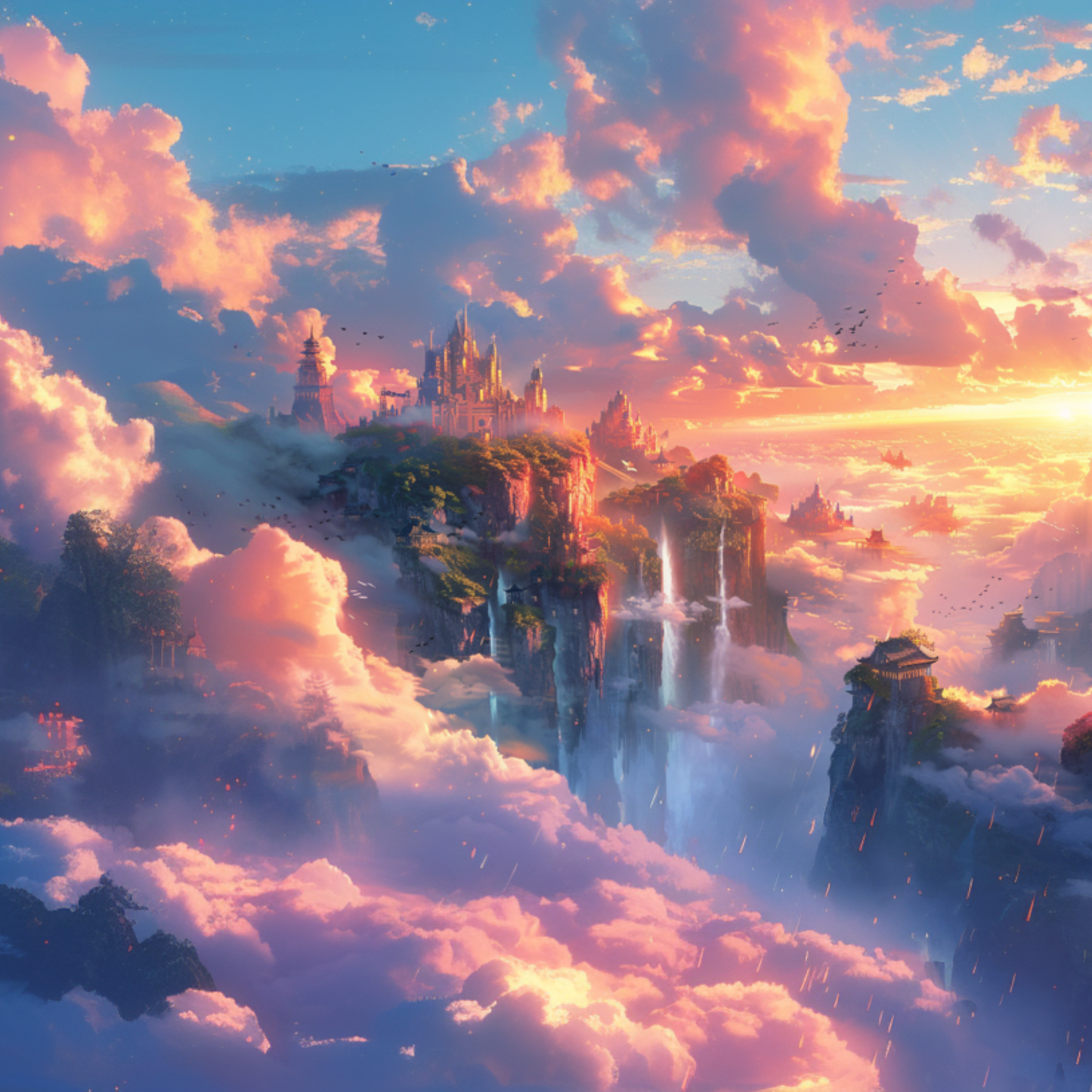 Fantasy Anime Dreamscapes – 10 Enchanted Fairy Tale Wallpapers (Desktop & Phone)